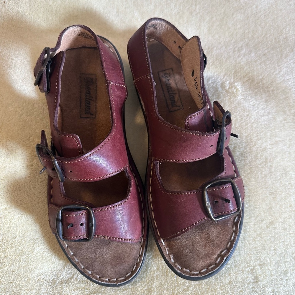 Brown Leather Sandals